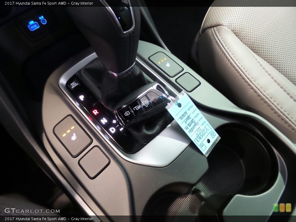 Gray Interior Transmission for the 2017 Hyundai Santa Fe Sport AWD #117012818