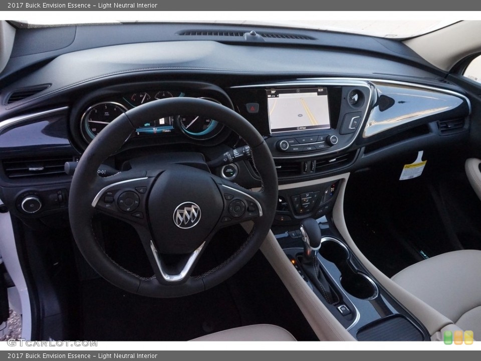 Light Neutral Interior Dashboard for the 2017 Buick Envision Essence #117018500
