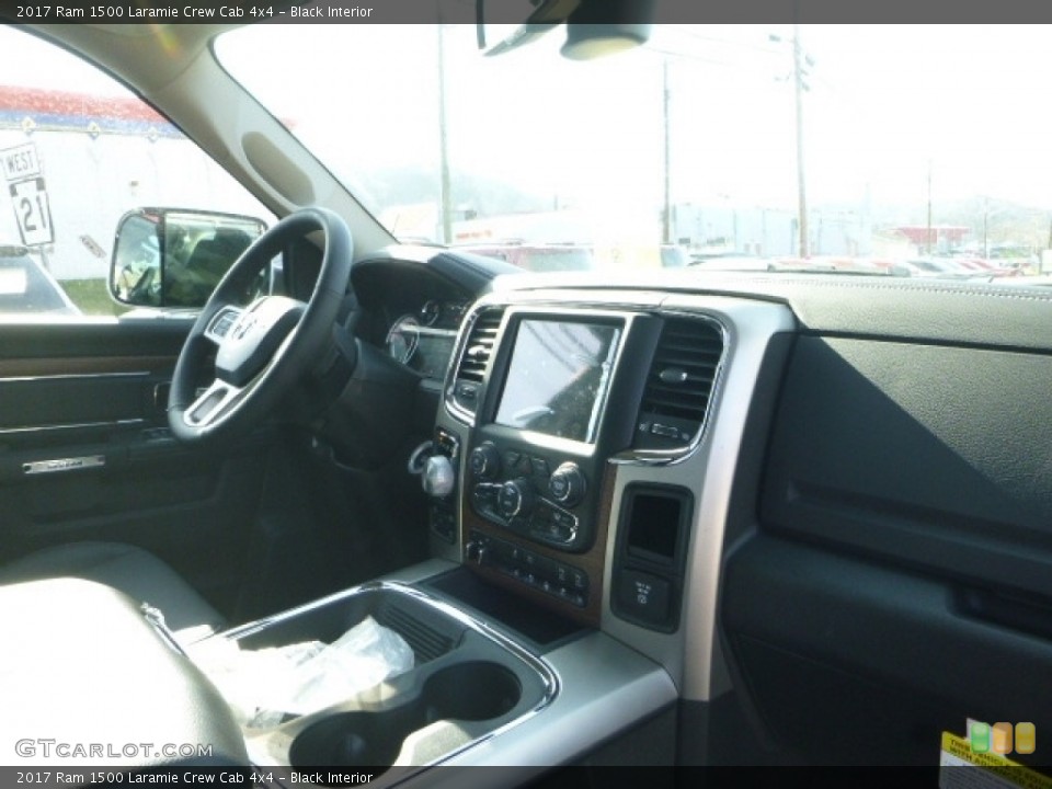 Black Interior Dashboard for the 2017 Ram 1500 Laramie Crew Cab 4x4 #117018572