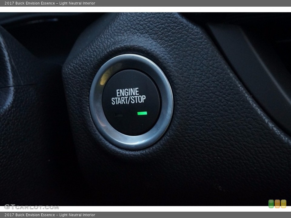 Light Neutral Interior Controls for the 2017 Buick Envision Essence #117018638