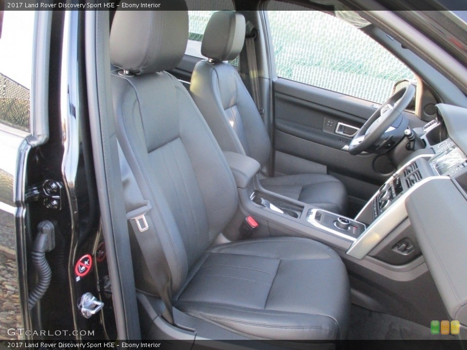 Ebony Interior Photo for the 2017 Land Rover Discovery Sport HSE #117020720