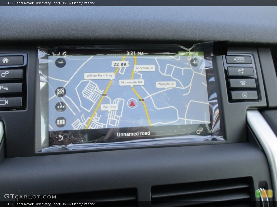 Ebony Interior Navigation for the 2017 Land Rover Discovery Sport HSE #117020861