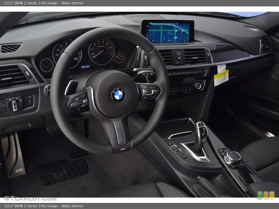 Black Interior Photo for the 2017 BMW 3 Series 340i Sedan #117021857
