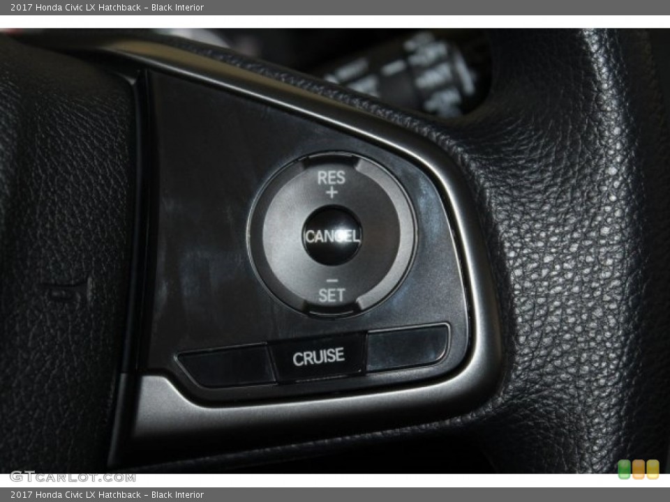 Black Interior Controls for the 2017 Honda Civic LX Hatchback #117022454