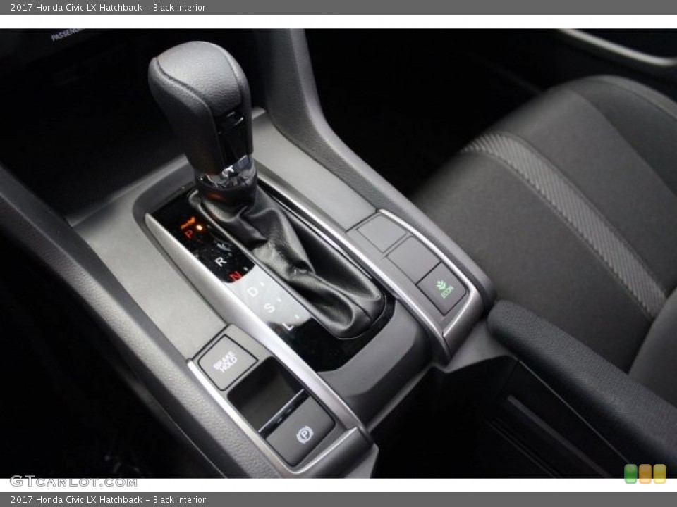 Black Interior Transmission for the 2017 Honda Civic LX Hatchback #117022556