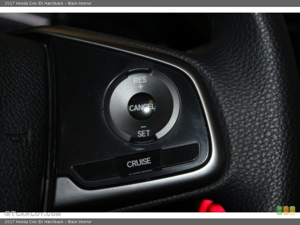 Black Interior Controls for the 2017 Honda Civic EX Hatchback #117022946