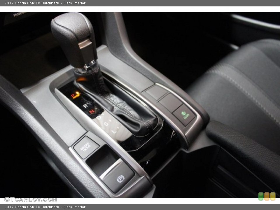 Black Interior Transmission for the 2017 Honda Civic EX Hatchback #117023055