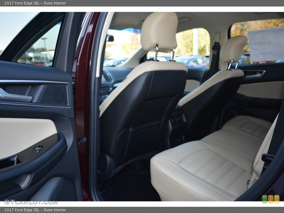 Dune Interior Rear Seat for the 2017 Ford Edge SEL #117023056