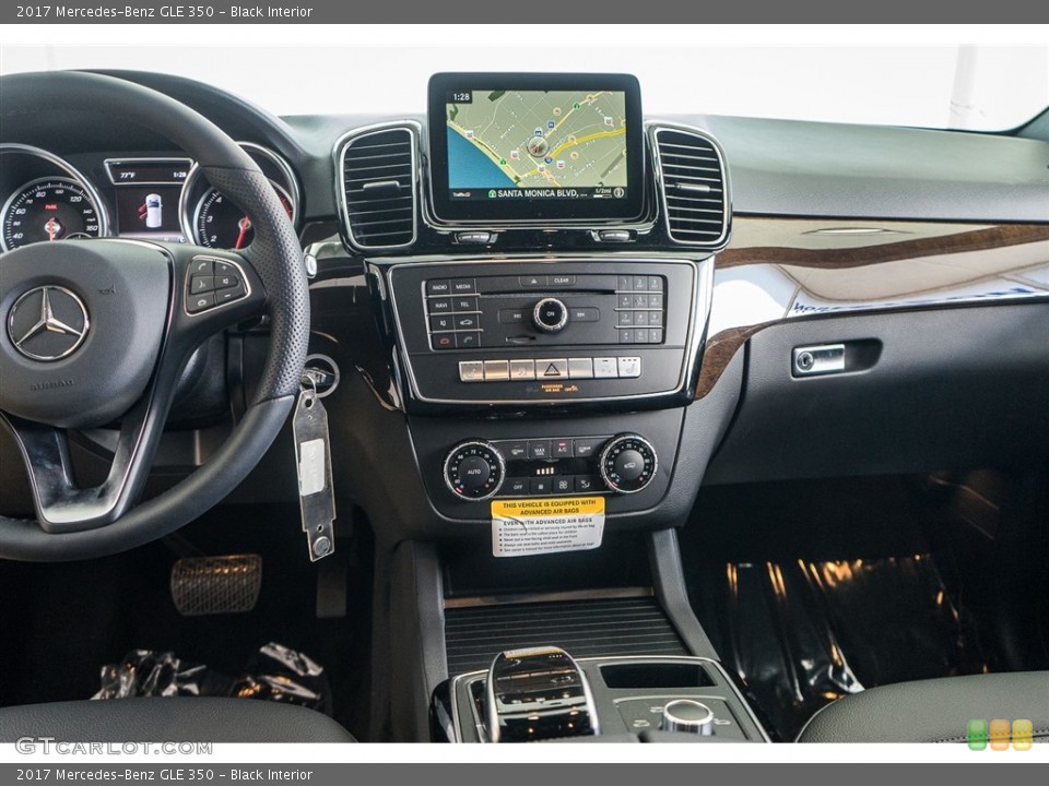 Black Interior Dashboard for the 2017 Mercedes-Benz GLE 350 #117032009
