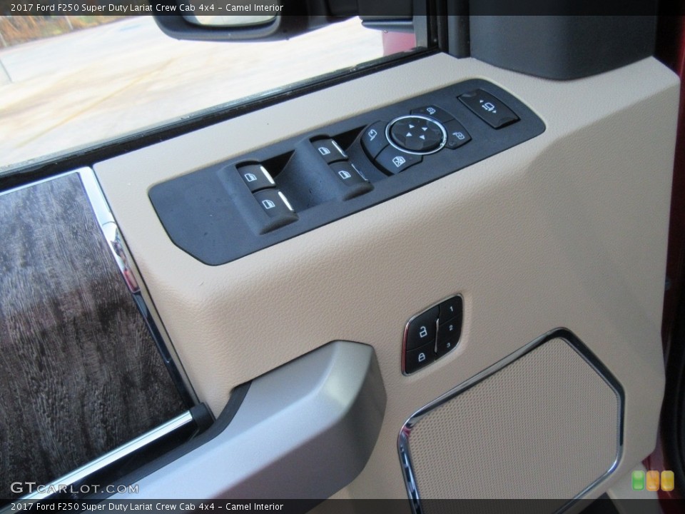 Camel Interior Controls for the 2017 Ford F250 Super Duty Lariat Crew Cab 4x4 #117040232