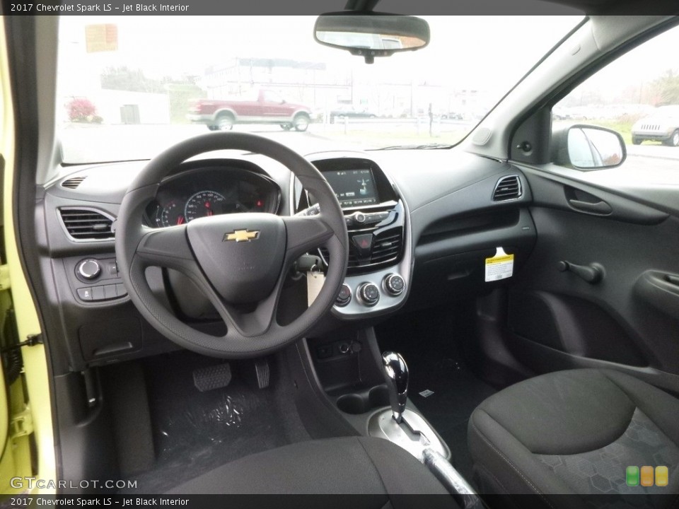 Jet Black Interior Photo for the 2017 Chevrolet Spark LS #117042149