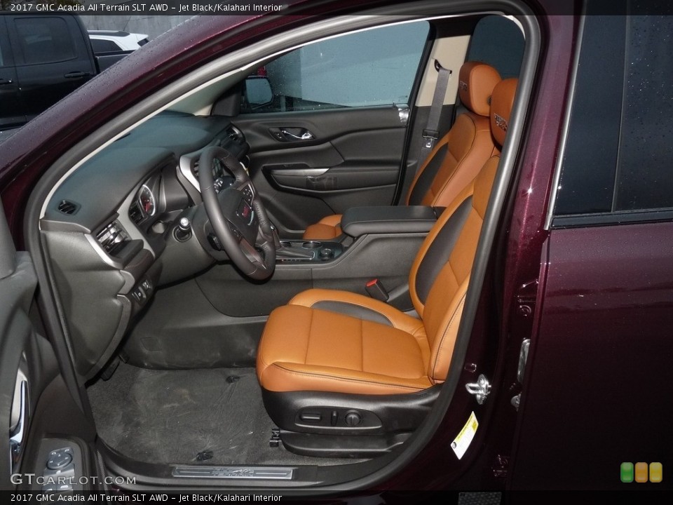 Jet Black/Kalahari Interior Photo for the 2017 GMC Acadia All Terrain SLT AWD #117045128