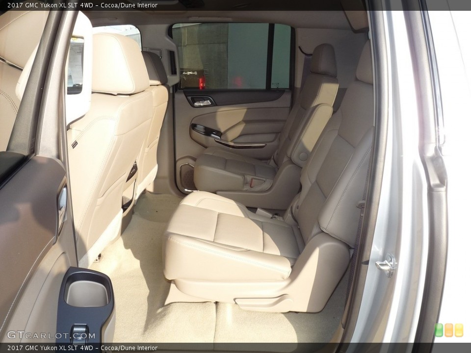 Cocoa/Dune Interior Rear Seat for the 2017 GMC Yukon XL SLT 4WD #117045548