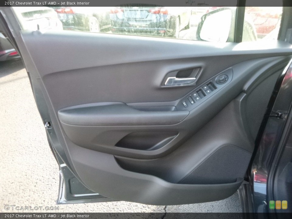 Jet Black Interior Door Panel for the 2017 Chevrolet Trax LT AWD #117046496