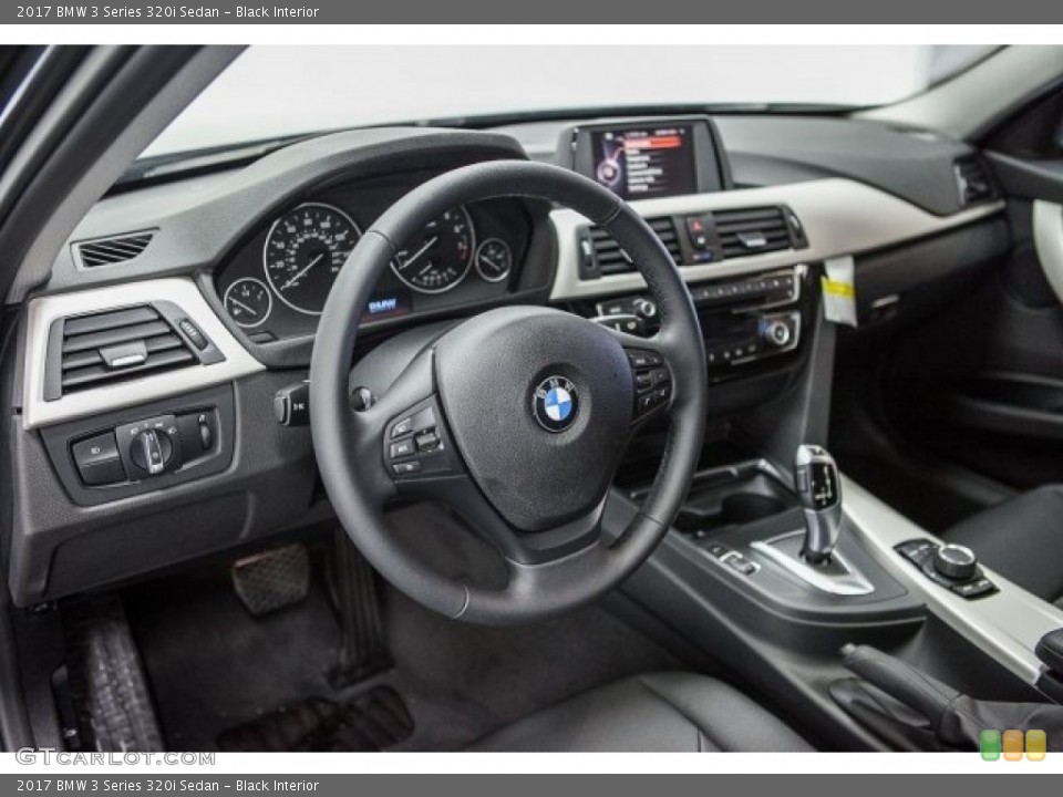 Black Interior Photo for the 2017 BMW 3 Series 320i Sedan #117049124