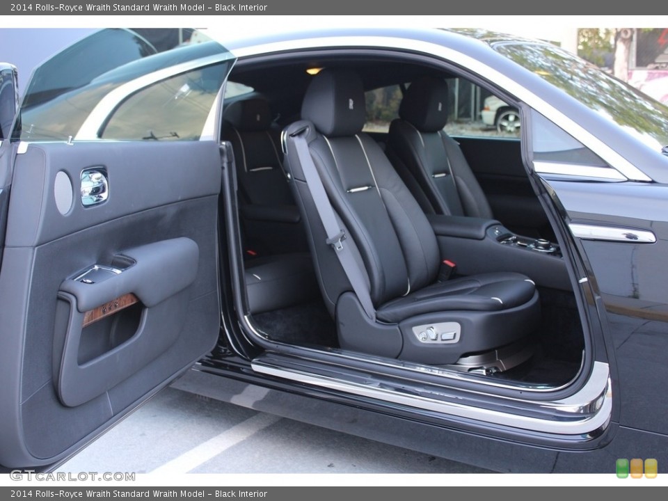 Black 2014 Rolls-Royce Wraith Interiors