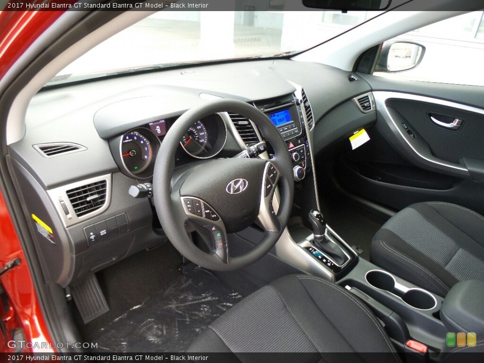 Black Interior Photo for the 2017 Hyundai Elantra GT  #117052919