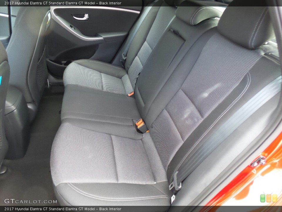 Black Interior Rear Seat for the 2017 Hyundai Elantra GT  #117052973