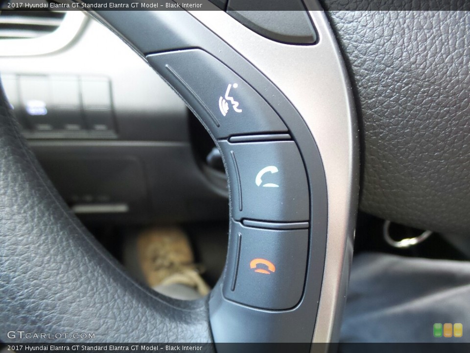 Black Interior Controls for the 2017 Hyundai Elantra GT  #117053351