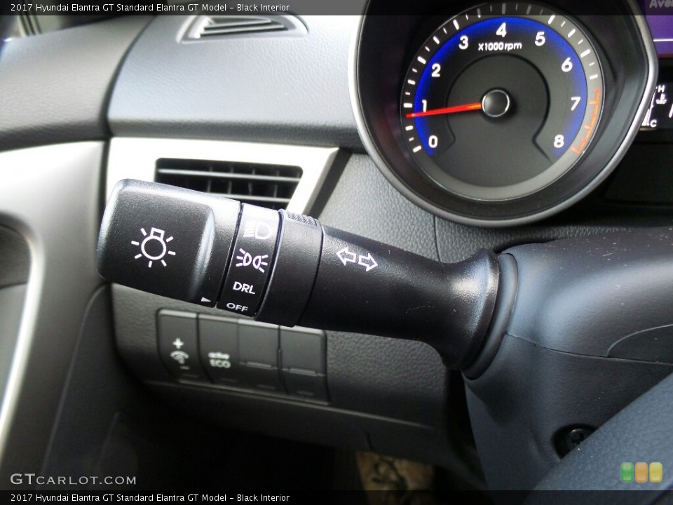 Black Interior Controls for the 2017 Hyundai Elantra GT  #117053387