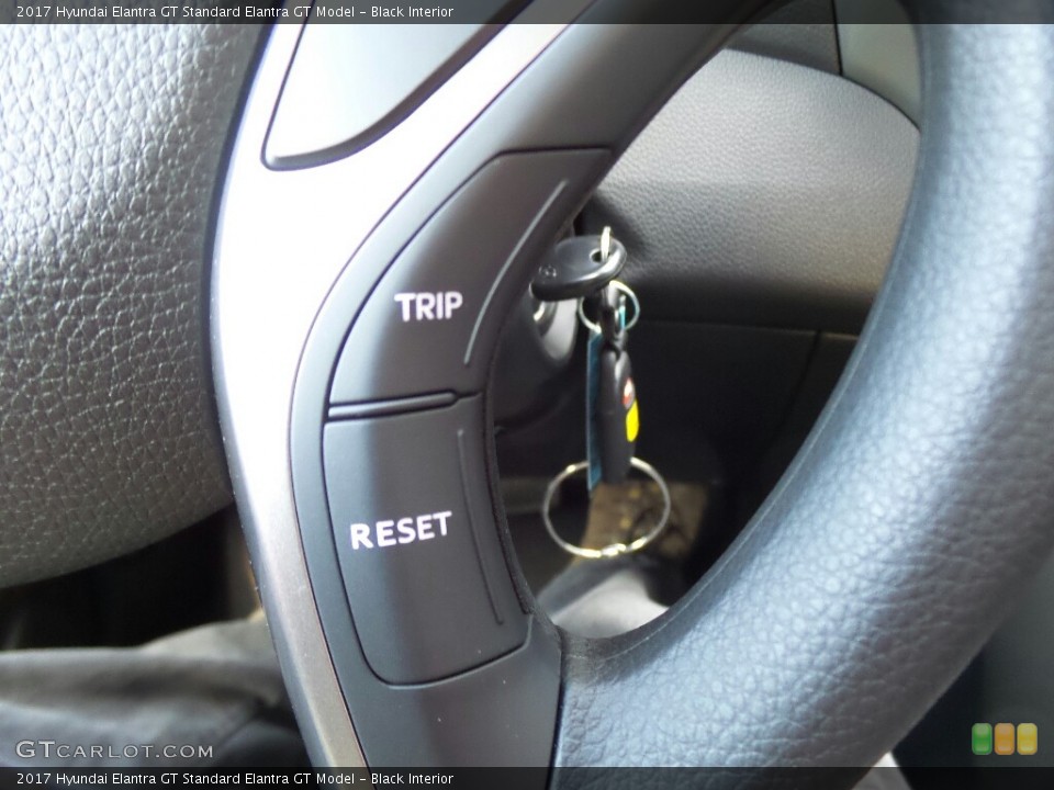 Black Interior Controls for the 2017 Hyundai Elantra GT  #117053441
