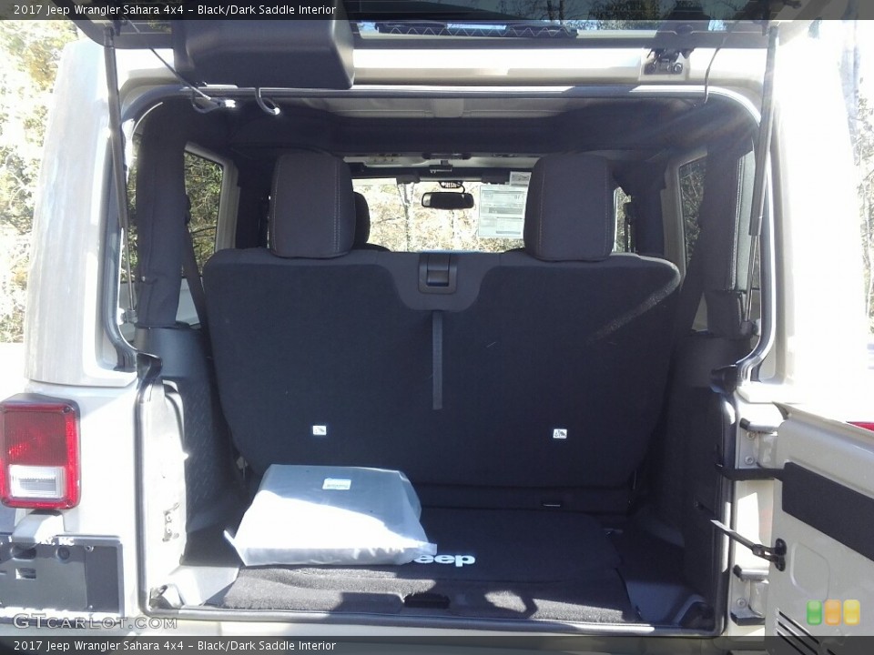 Black/Dark Saddle Interior Trunk for the 2017 Jeep Wrangler Sahara 4x4 #117054029