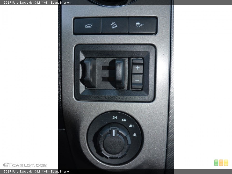 Ebony Interior Controls for the 2017 Ford Expedition XLT 4x4 #117055493