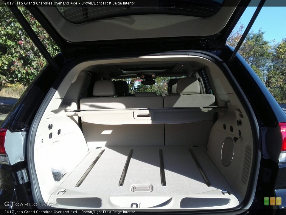 Brown/Light Frost Beige Interior Trunk for the 2017 Jeep Grand Cherokee Overland 4x4 #117055501