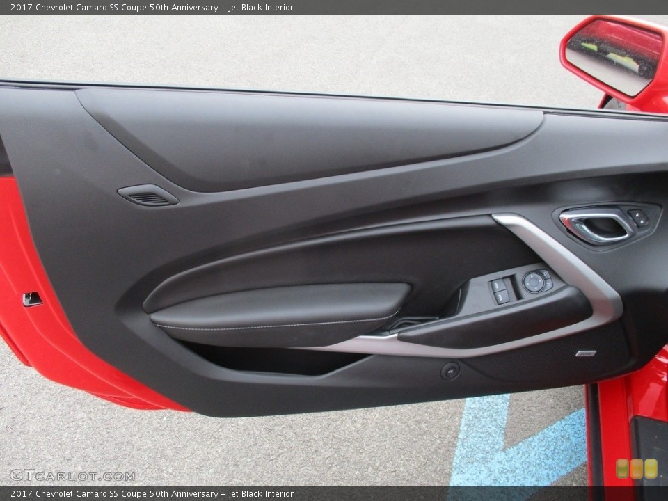 Jet Black Interior Door Panel for the 2017 Chevrolet Camaro SS Coupe 50th Anniversary #117060389