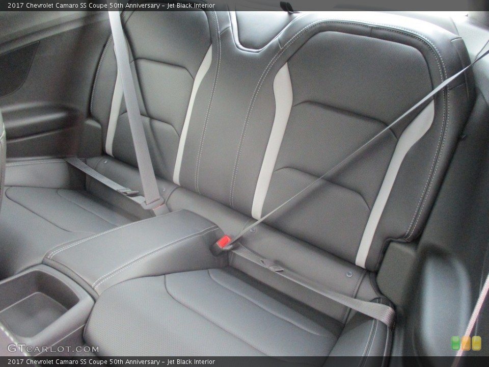 Jet Black Interior Rear Seat for the 2017 Chevrolet Camaro SS Coupe 50th Anniversary #117060425