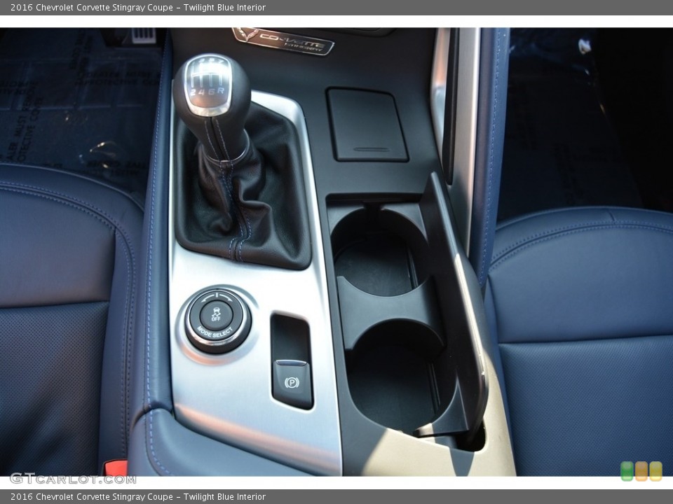 Twilight Blue Interior Transmission for the 2016 Chevrolet Corvette Stingray Coupe #117061964