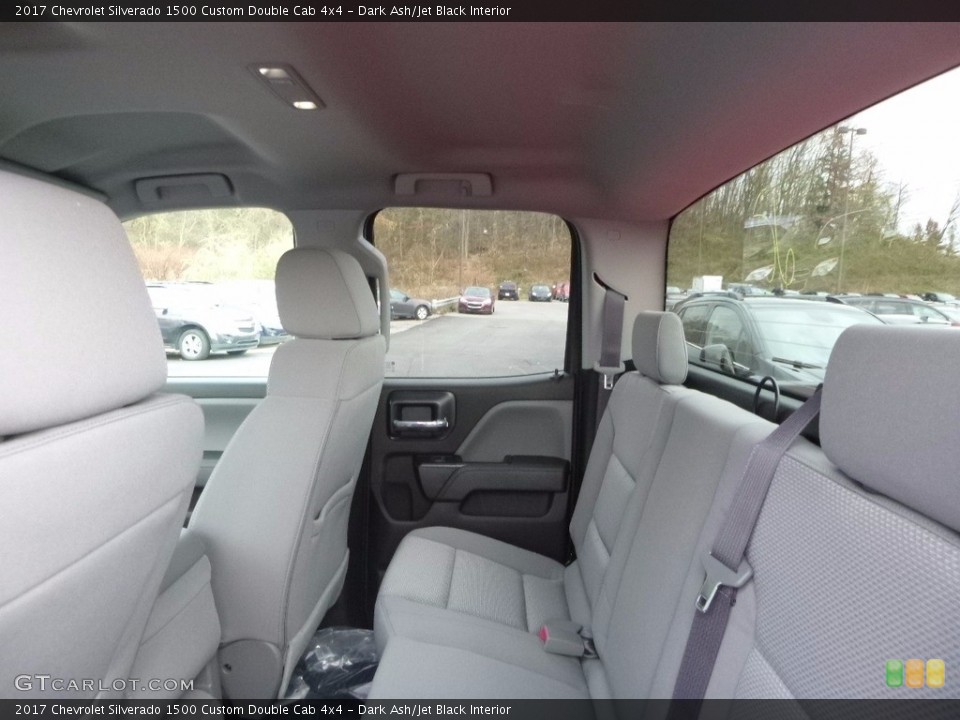 Dark Ash/Jet Black Interior Rear Seat for the 2017 Chevrolet Silverado 1500 Custom Double Cab 4x4 #117064740
