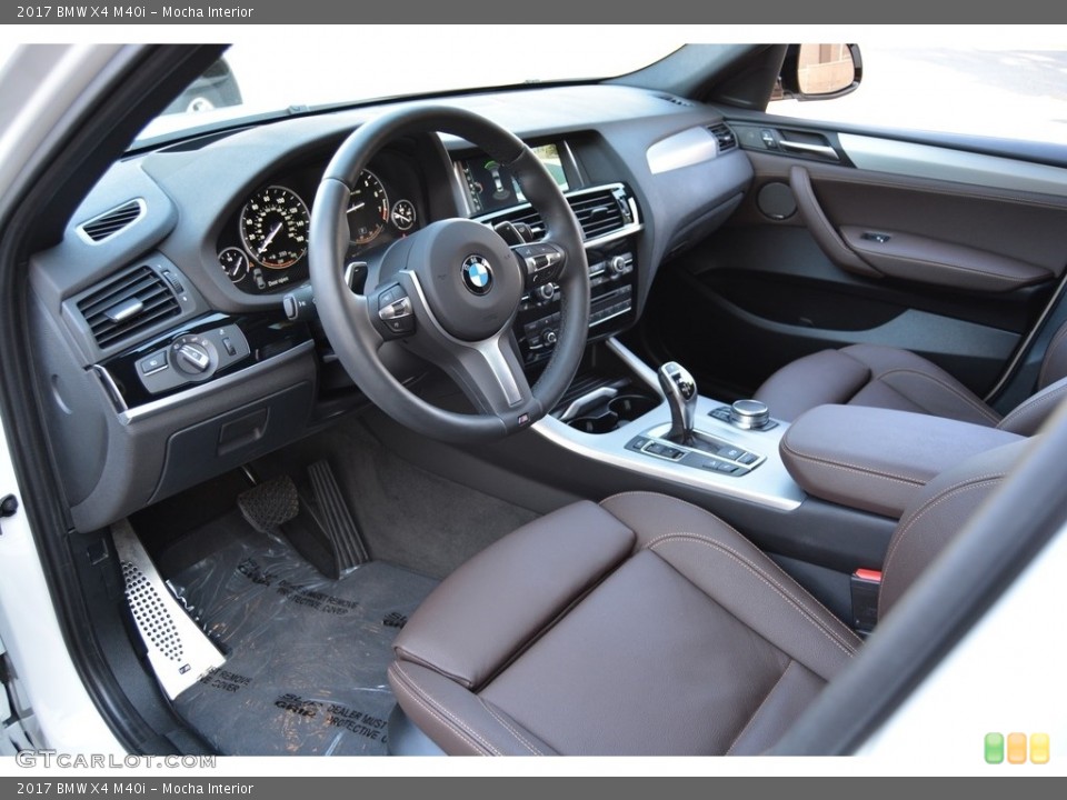 Mocha Interior Photo for the 2017 BMW X4 M40i #117065271