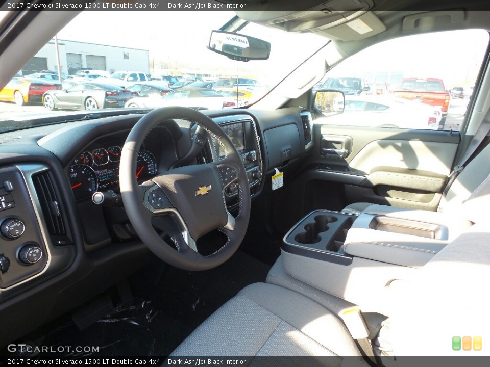 Dark Ash/Jet Black Interior Front Seat for the 2017 Chevrolet Silverado 1500 LT Double Cab 4x4 #117065331