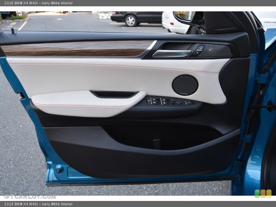 Ivory White Interior Door Panel for the 2016 BMW X4 M40i #117067581