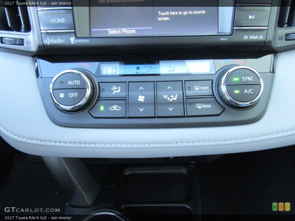 Ash Interior Controls for the 2017 Toyota RAV4 XLE #117067899