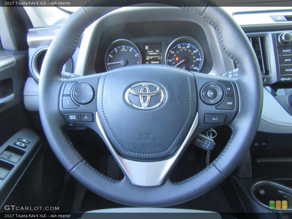 Ash Interior Steering Wheel for the 2017 Toyota RAV4 XLE #117067953