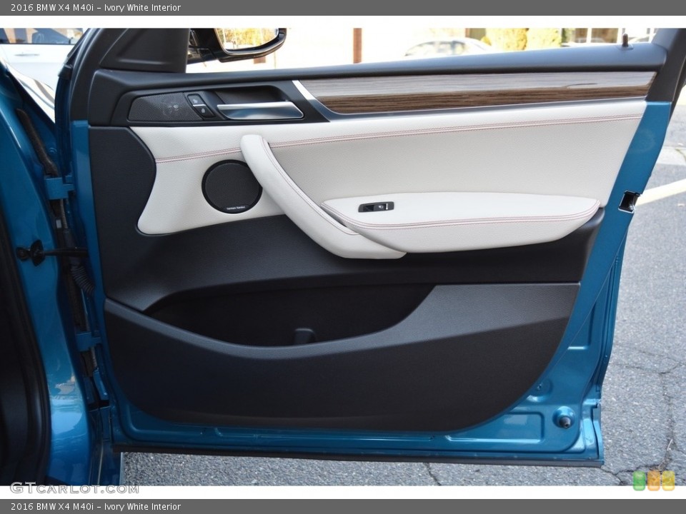 Ivory White Interior Door Panel for the 2016 BMW X4 M40i #117067995