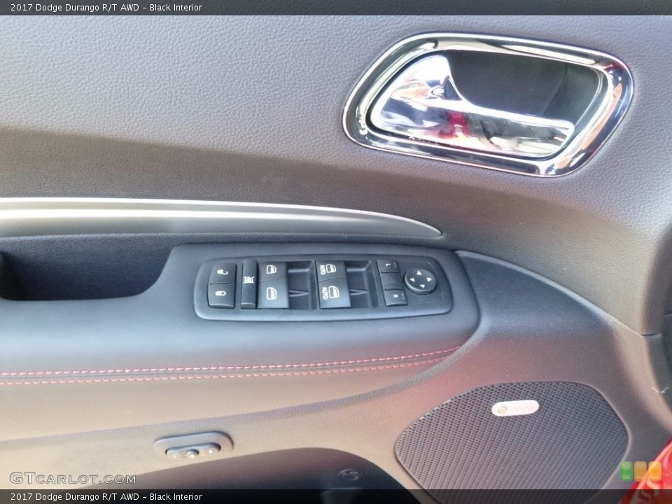 Black Interior Controls for the 2017 Dodge Durango R/T AWD #117069081