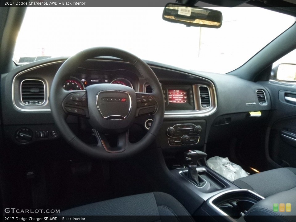 Black 2017 Dodge Charger Interiors