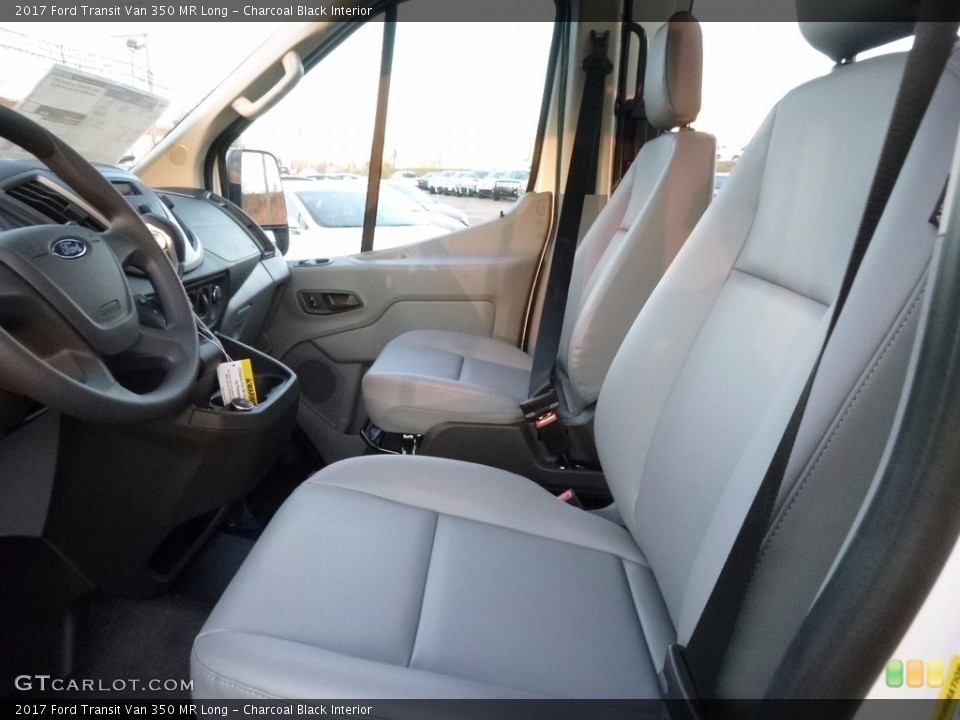 Charcoal Black Interior Front Seat for the 2017 Ford Transit Van 350 MR Long #117071244