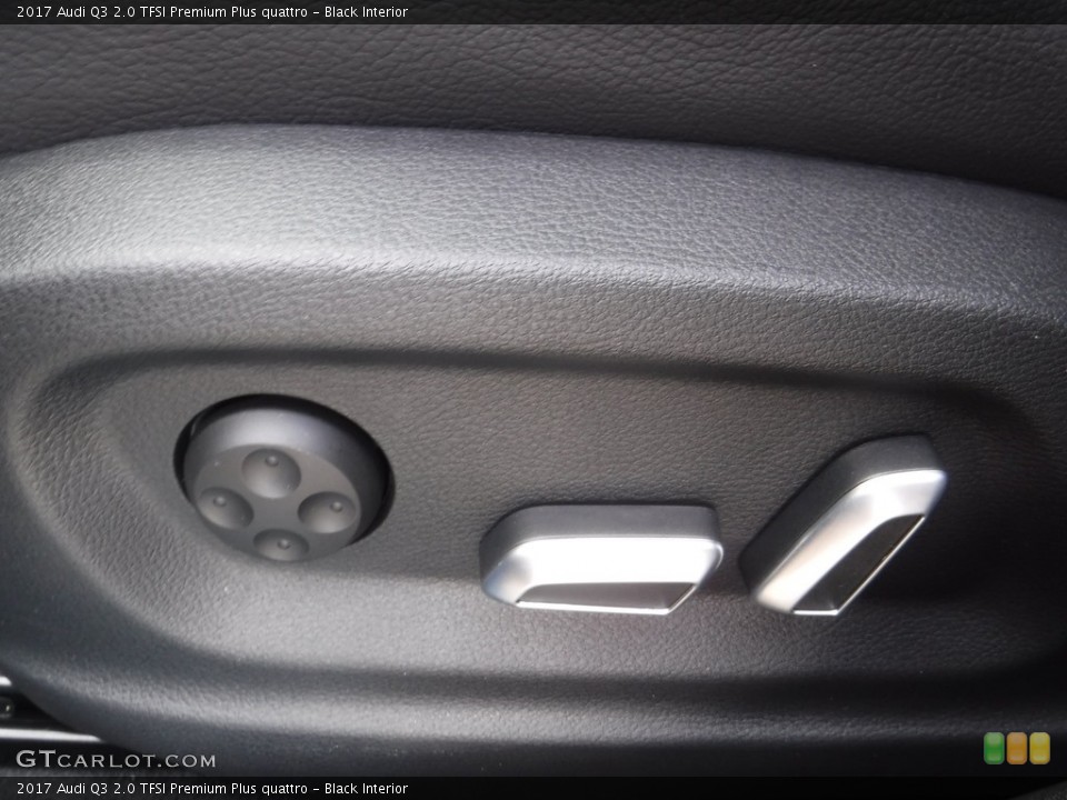 Black Interior Controls for the 2017 Audi Q3 2.0 TFSI Premium Plus quattro #117074961