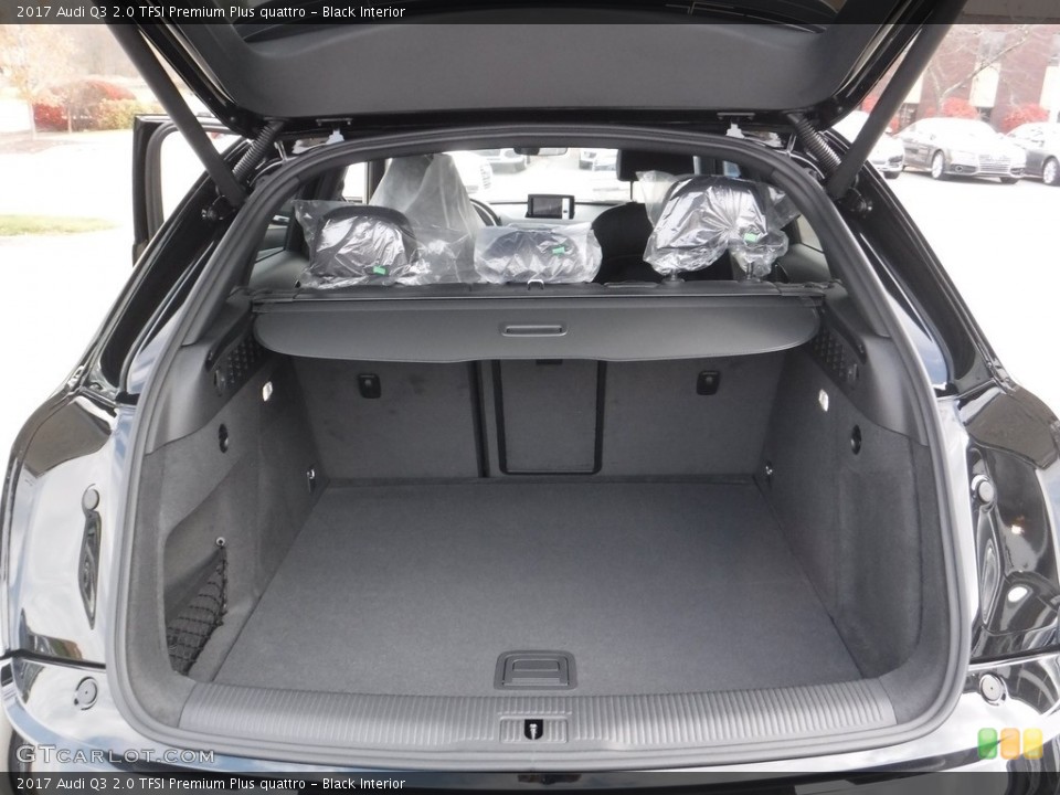 Black Interior Trunk for the 2017 Audi Q3 2.0 TFSI Premium Plus quattro #117075273