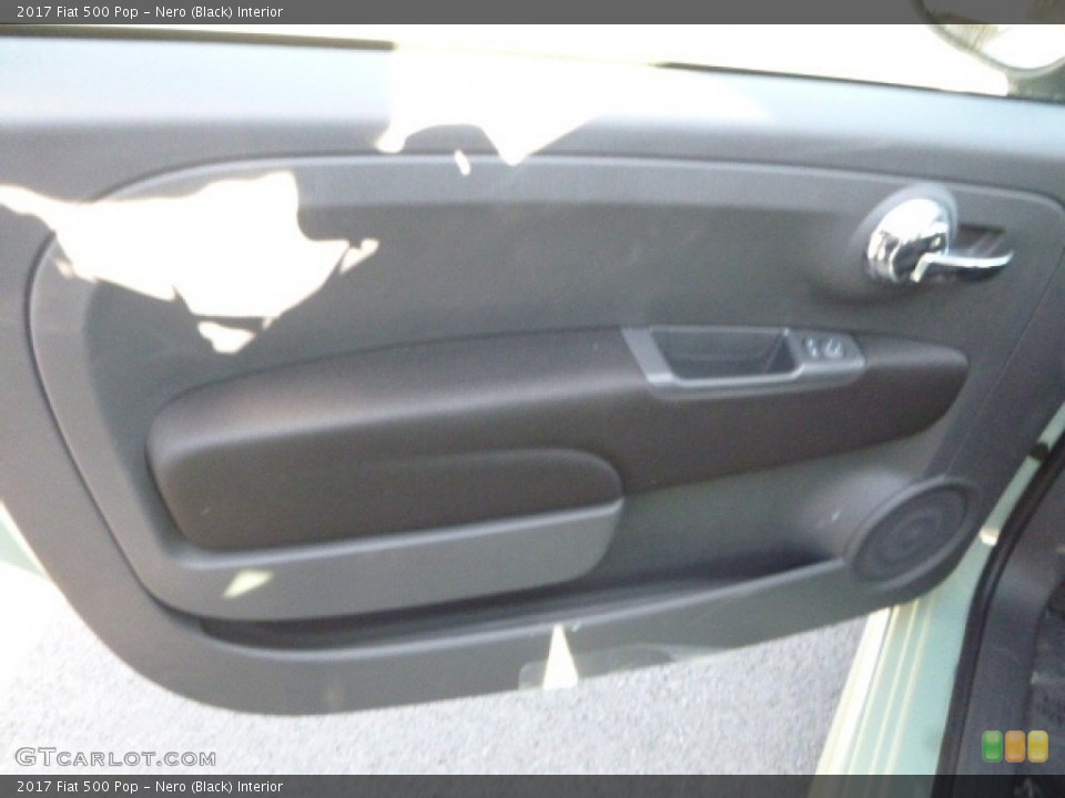 Nero (Black) Interior Door Panel for the 2017 Fiat 500 Pop #117076560