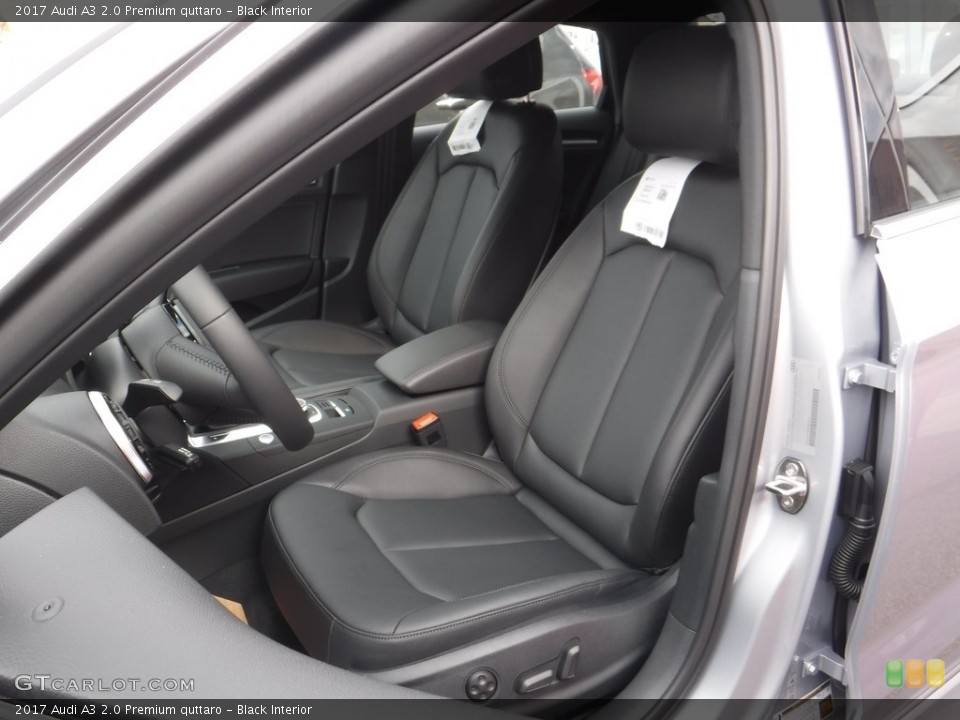 Black Interior Front Seat for the 2017 Audi A3 2.0 Premium quttaro #117076896