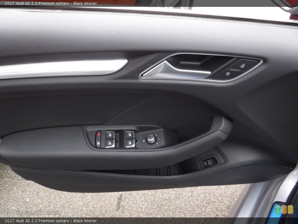 Black Interior Door Panel for the 2017 Audi A3 2.0 Premium quttaro #117076971