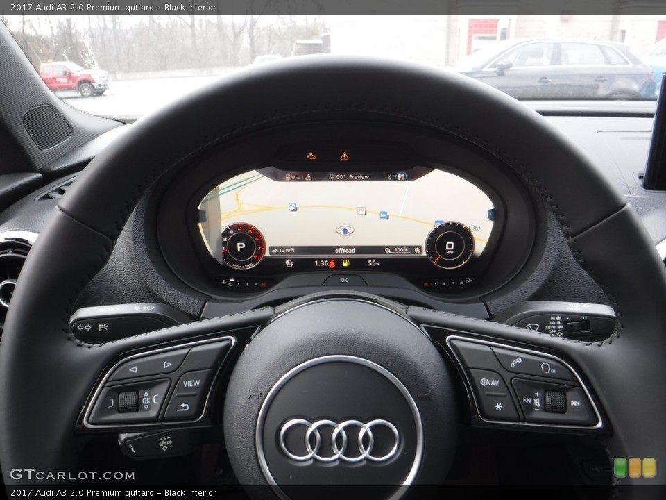 Black Interior Gauges for the 2017 Audi A3 2.0 Premium quttaro #117077124