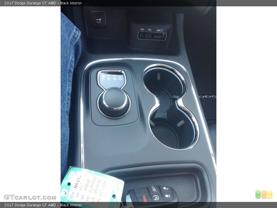Black Interior Controls for the 2017 Dodge Durango GT AWD #117077790