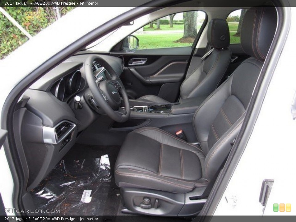 Jet Interior Photo for the 2017 Jaguar F-PACE 20d AWD Prestige #117094342
