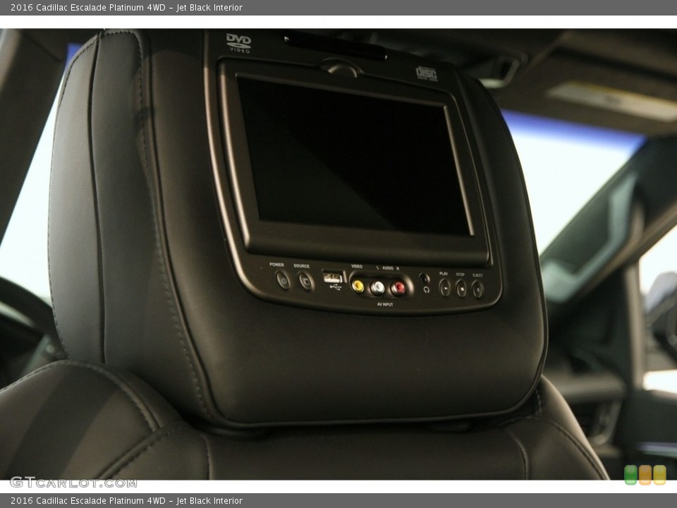 Jet Black Interior Entertainment System for the 2016 Cadillac Escalade Platinum 4WD #117095488